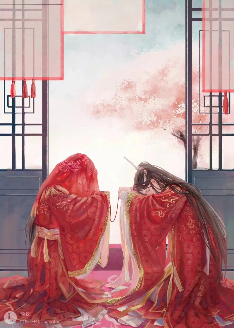 魔道祖师壁纸。侵删