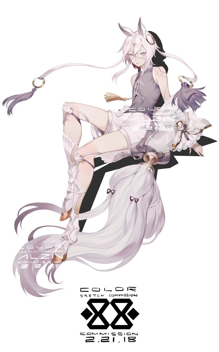 CG ACG 插画 厚涂