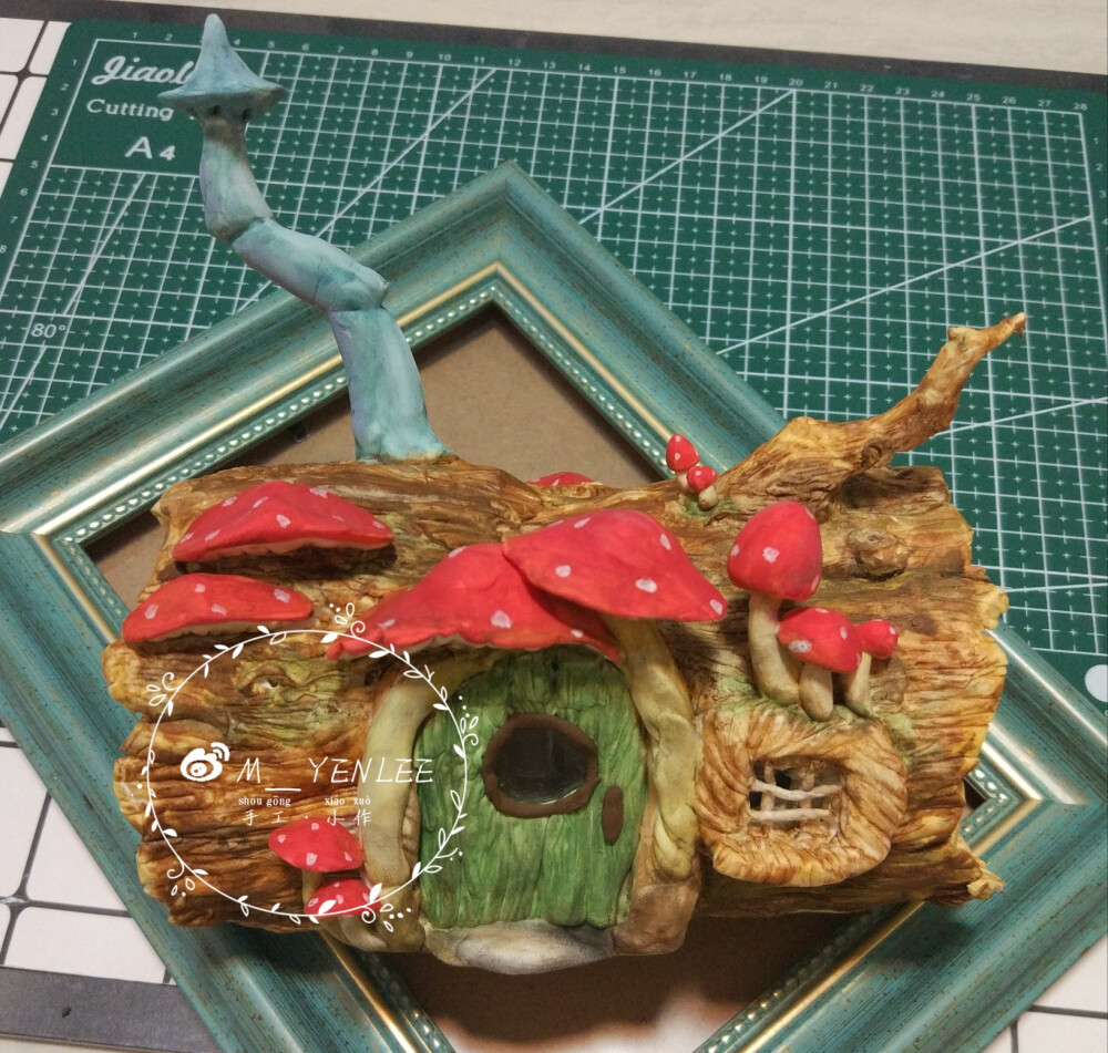 粘土 浮雕画与手工