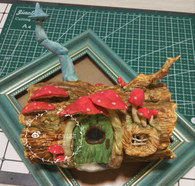 粘土 浮雕画与手工