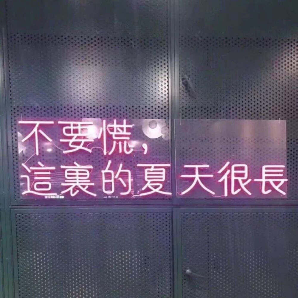 霓虹.