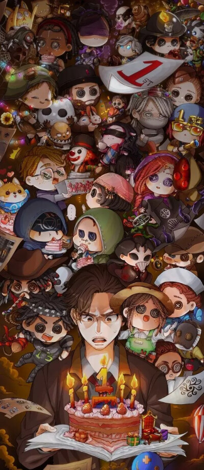 第五人格
图源转自P站
一周年插画征集活动 人气奖