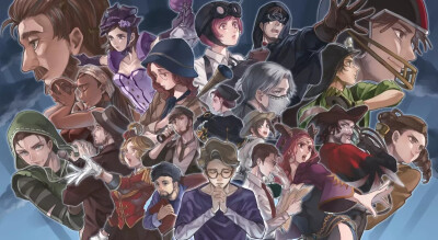 第五人格
图源转自P站
一周年插画征集活动 人气奖