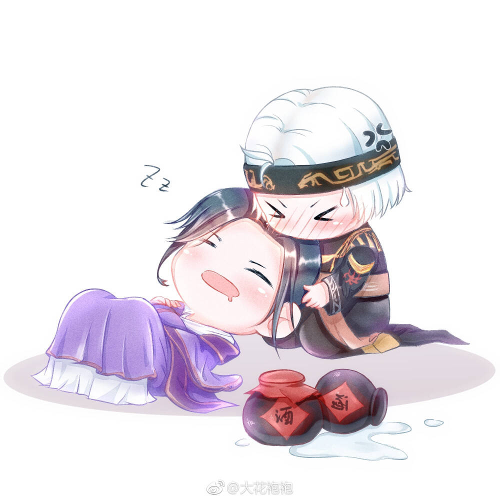 秦时明月 天行九歌 韩非 卫庄 微博@大花袍袍 （ 收藏致歉！侵权删！严禁商用！）