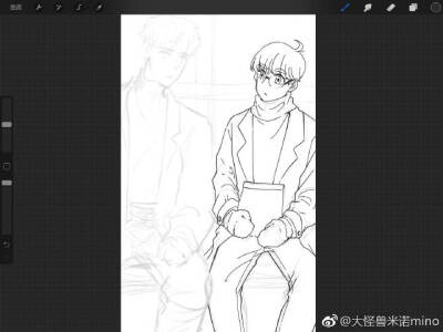 （他他她她）＃显海＃手稿
