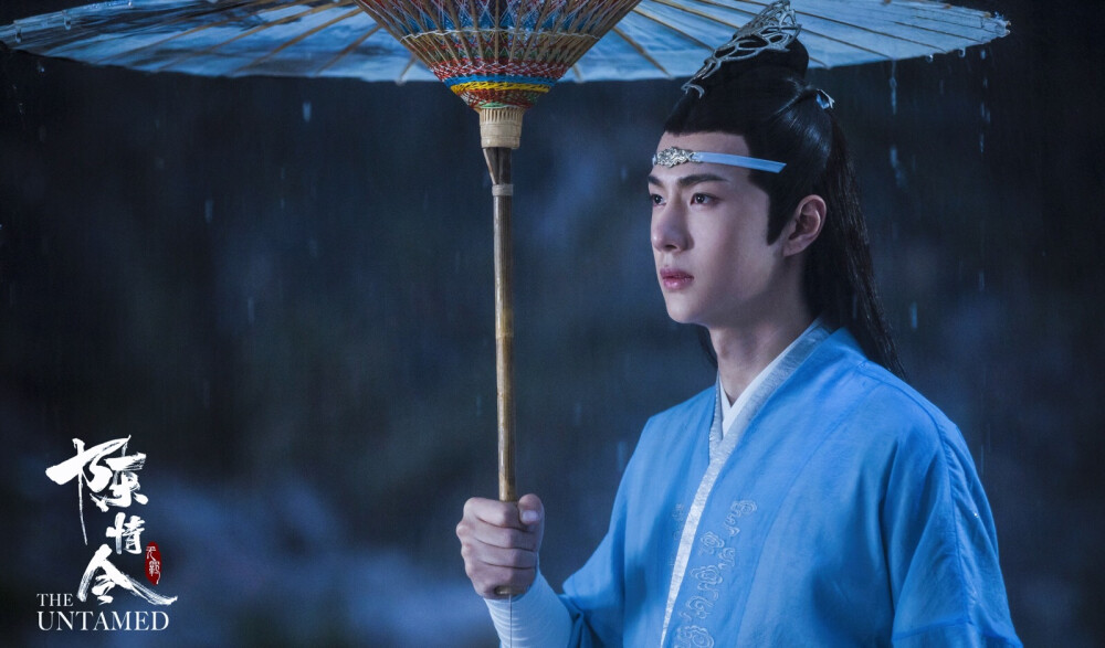 【令·影】#陈情令# #魏无羡蓝忘机淋雨#
孰强孰弱，孰黑孰白？今晚8点见 ！ ​​​