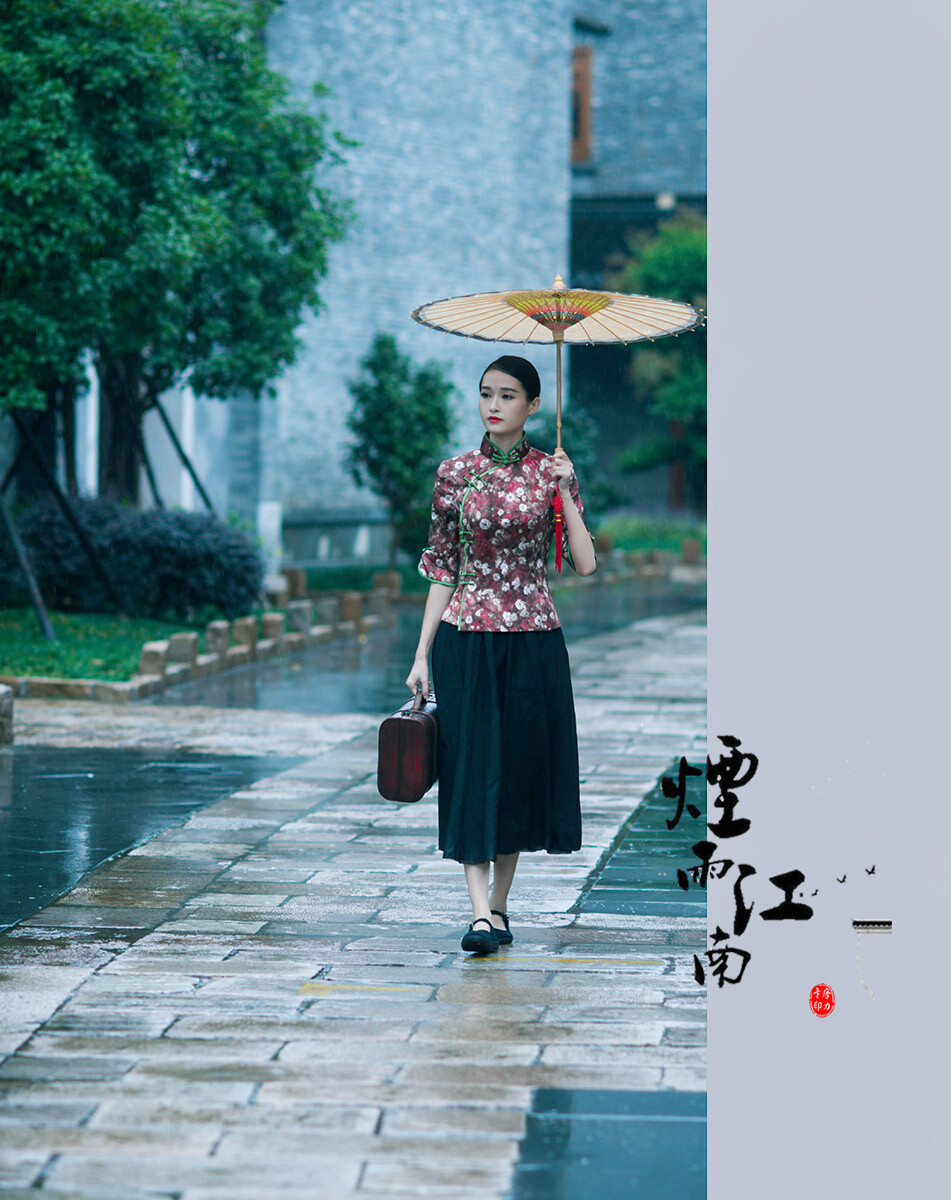 油纸伞情怀