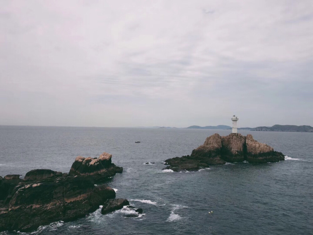 浙江 舟山 东福山岛 孤独的海