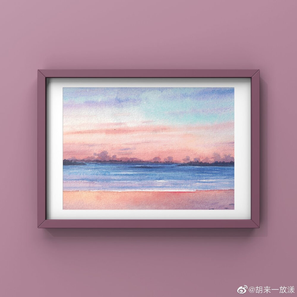 水彩风景画 收集