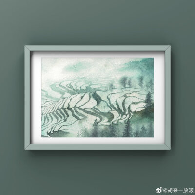 水彩风景画 收集