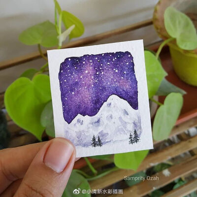 水彩风景画 收集