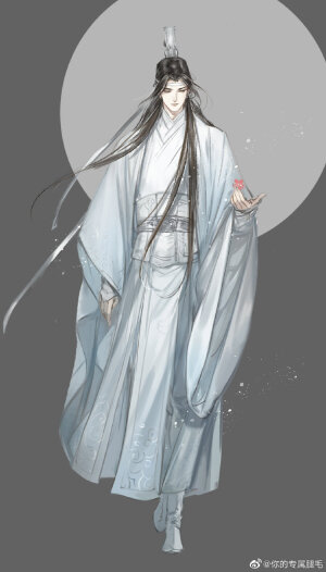 [#魔道祖师#  ！ #漫画#
画师：你的专属腿毛 ​