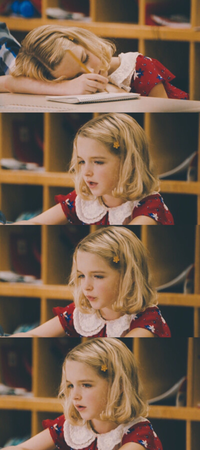 麦肯娜·格瑞丝（Mckenna Grace）。
出自《天才少女》。
自制。