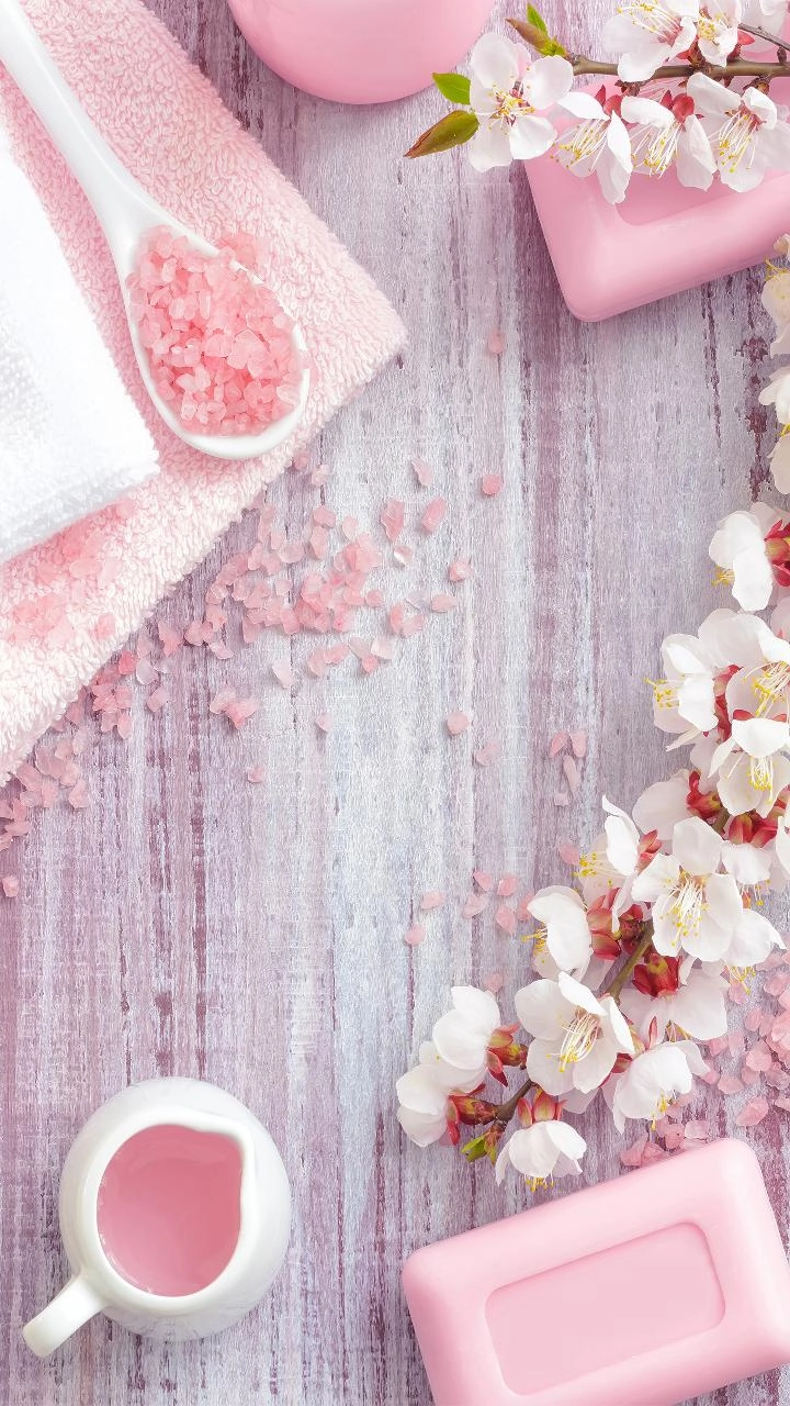 壁纸粉色系背景图