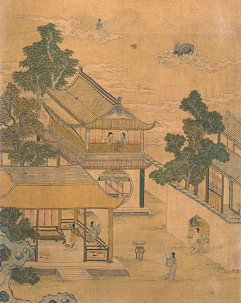 缂丝 [kè sī]作品鉴赏
缂（kè，同：刻）丝（英文：K’o-ssu 、Kesi 或 Chinese silk tapestry），又称“刻丝”，是中国传统丝绸艺术品中的精华。是中国丝织业中最传统的一种挑经显纬，极具欣赏装饰性丝织品。宋元…