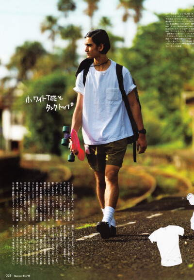 《POPEYE》2013.7月号，Summer Boy ​​​