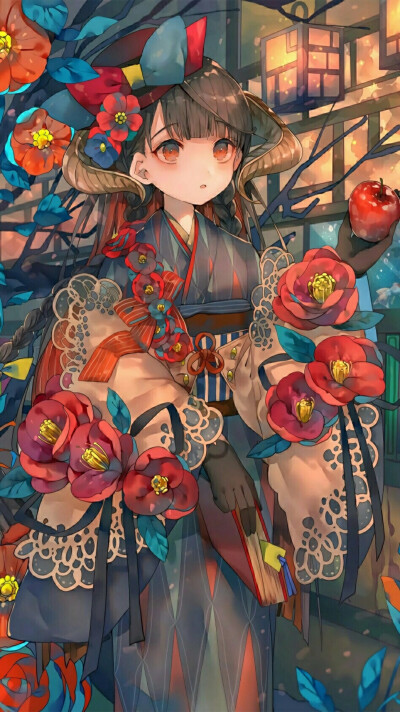 动漫 插画 美少女