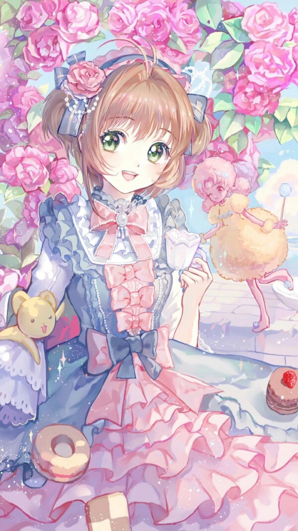 动漫 插画 美少女