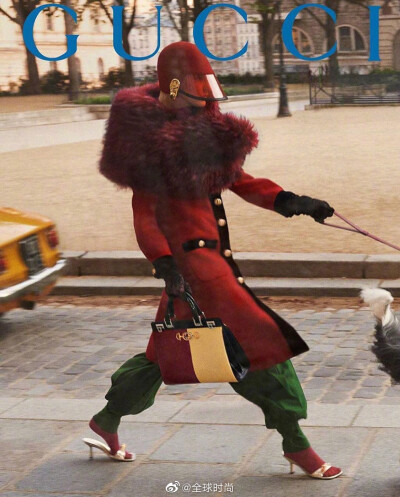 Gucci FW 2019时尚大片，杂志感复古造型，时髦的都市丽人。