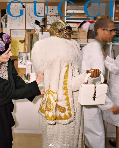 Gucci FW 2019时尚大片，杂志感复古造型，时髦的都市丽人。