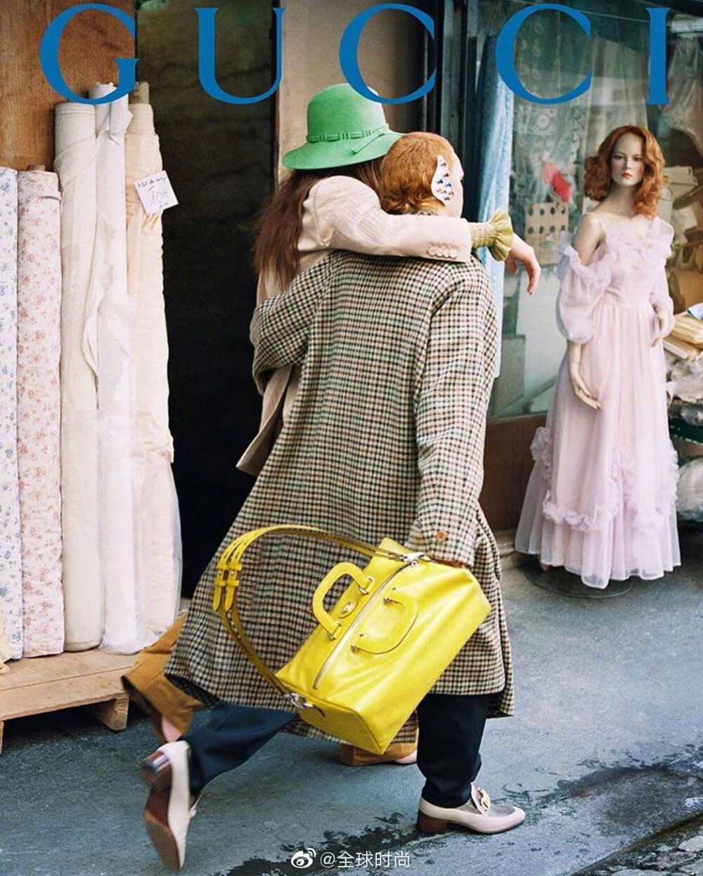 Gucci FW 2019时尚大片，杂志感复古造型，时髦的都市丽人。