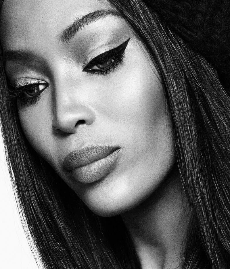 Naomi Campbell Stuns In Sleek Looks for Vogue Japan