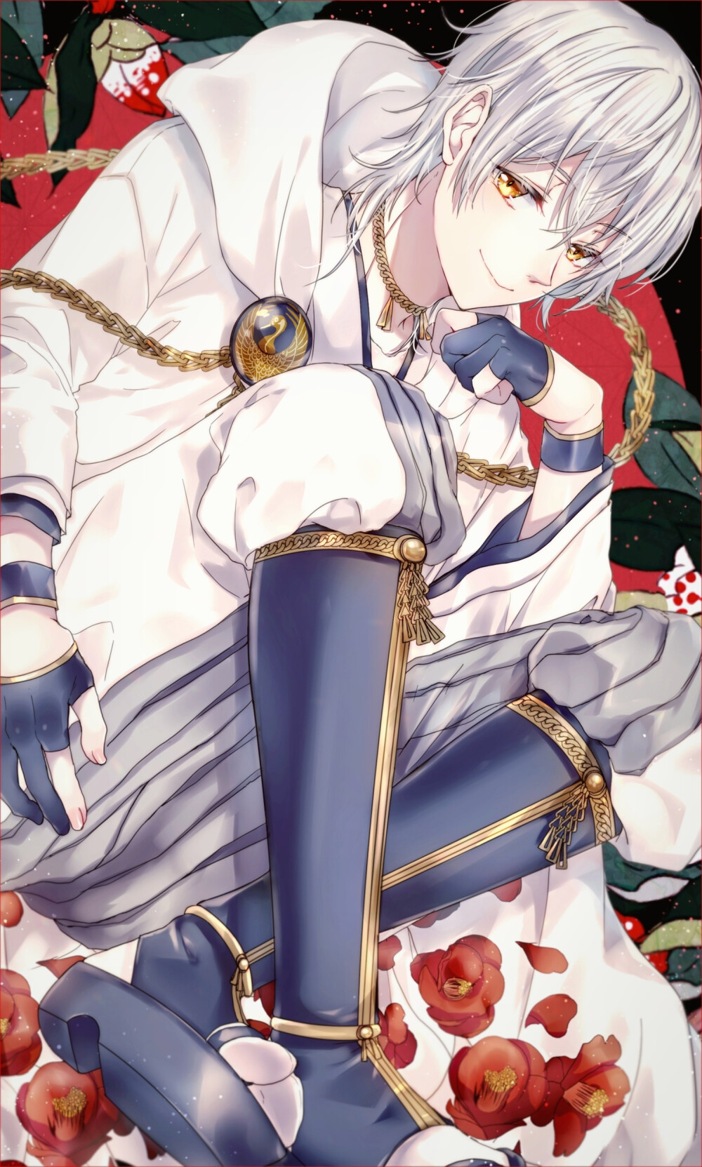 刀剑男士鹤丸国永绘师黒猫pid4423143本作品id75801161