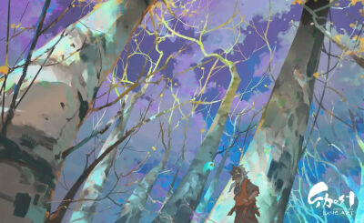 来自于国内的插画师“wenjun lin”的作品