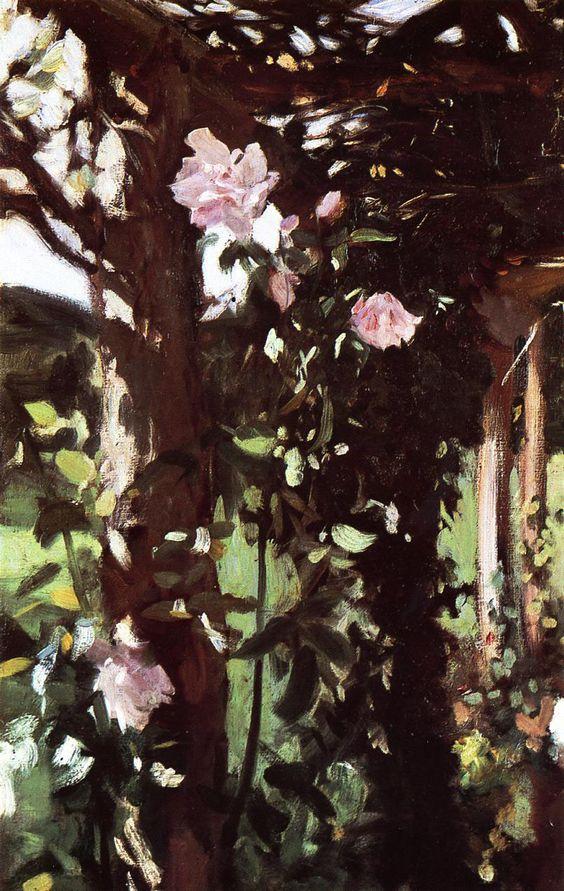 约翰·辛格·萨金特JohnSingerSargent(1856—1925)美国画家。生于意大利佛罗伦萨。1874年在卡罗律斯—迪朗的巴黎画室学画，受印象派影响。1879年去西班牙研究委拉斯开兹的作品。1884年沙龙展览杰作《某夫人》引起流言，迁居伦敦。1876年到美国并加入美国籍。但长期逗留英、法、德、意等国，从事创作。多为上层人士作肖像画，其作品声誉渐高，有《石竹、百合、蔷薇》等。为西奥多·罗斯福、约翰·洛克菲勒画过像。1910年后热衷于水彩风景。1890～1910年为波士顿公共图书馆和波士顿美术馆作壁画。
