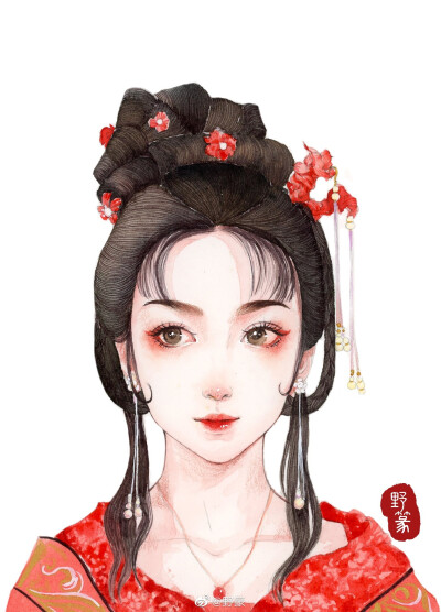 （古风美人）绘师：野篆