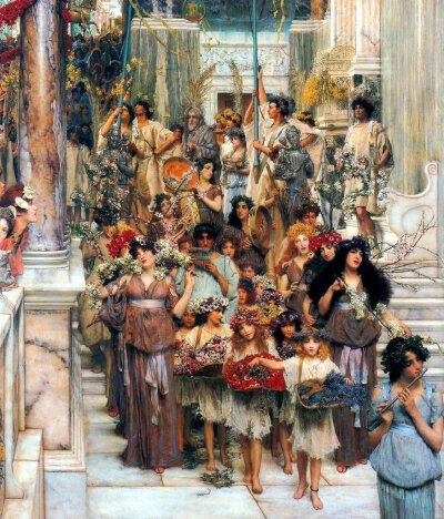 劳伦斯·阿尔玛·塔德玛（Lawrence Alma-Tadema）是19世纪末英国最着名的浪漫主义艺术家之一。他出生在荷兰的劳伦斯塔德玛，是镇公证人的家庭。后来，当他试图在艺术世界中占据一席之地时，他将他的名字的拼写改为更多…