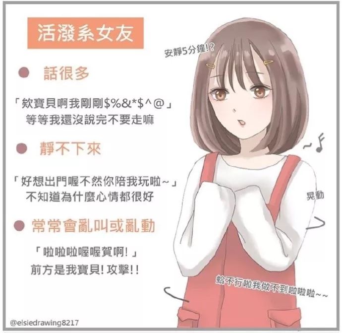 十五种不同女友！