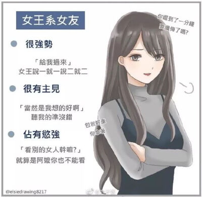 十五种不同女友！