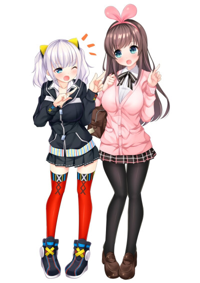 ID:71761243 Vtuber 绊爱酱 辉夜月 黑丝prprpr