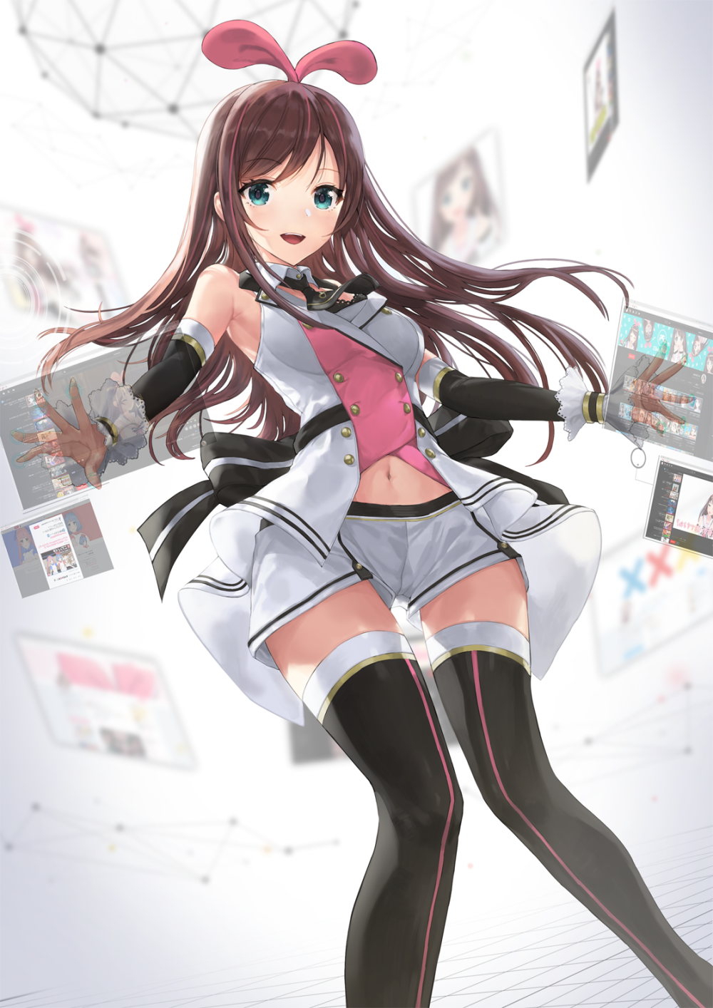 侵删 Vtuber Kizuna AI 绊爱酱