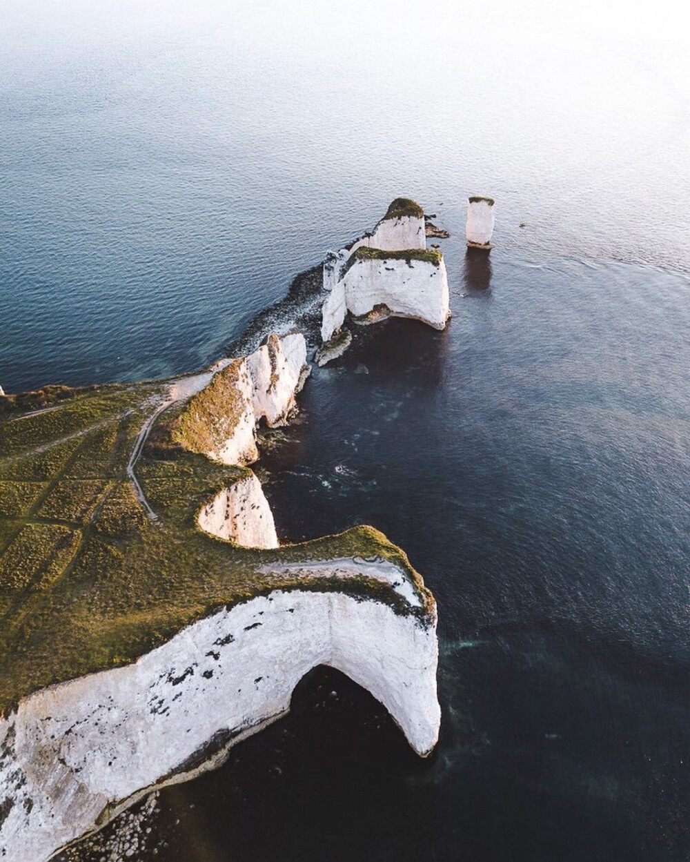 Old harry Rocks England（微博转）