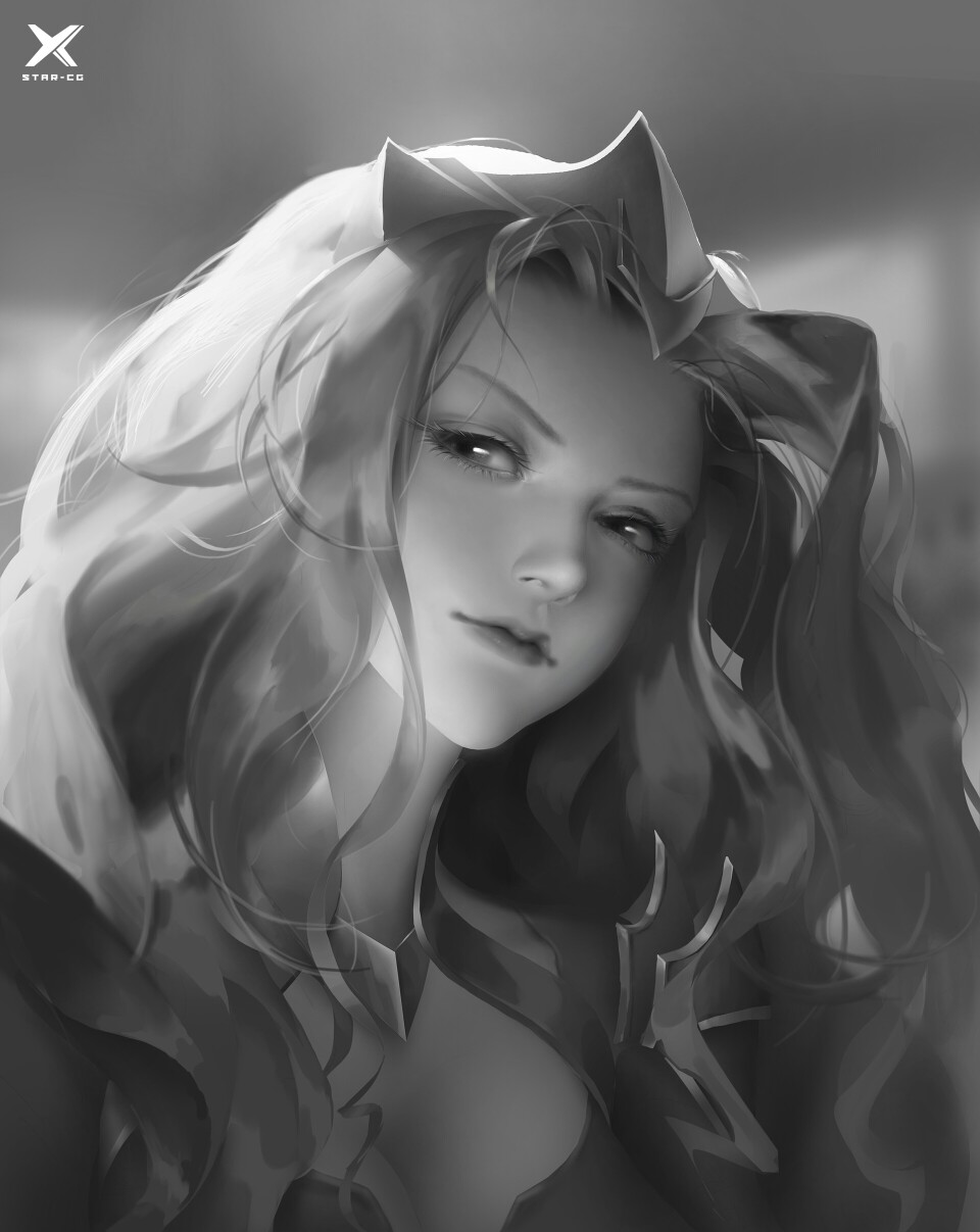 CG ACG 插画 厚涂