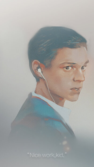 荷兰弟的插画手机壁纸，画师：眠狼 ​