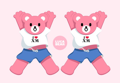 LUCABEAR Luca熊图库设计