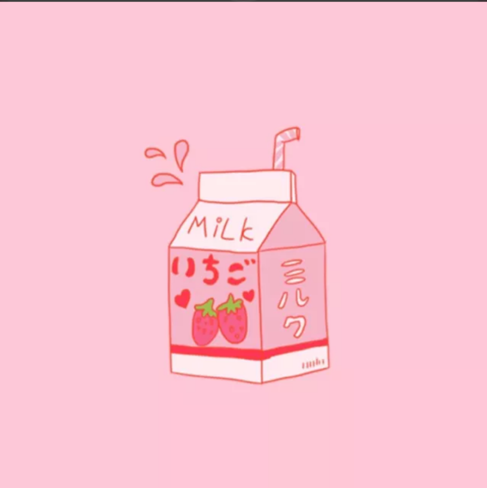 小盒的草莓牛奶 