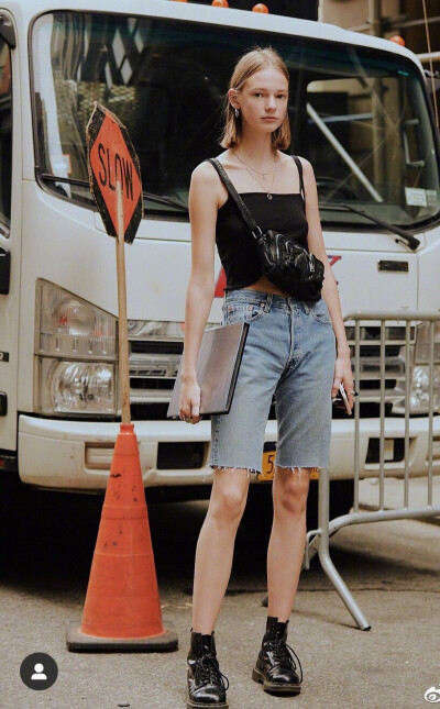 欧美街拍 模特街拍 street style