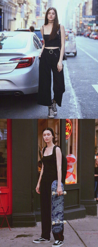 欧美街拍 模特街拍 street style