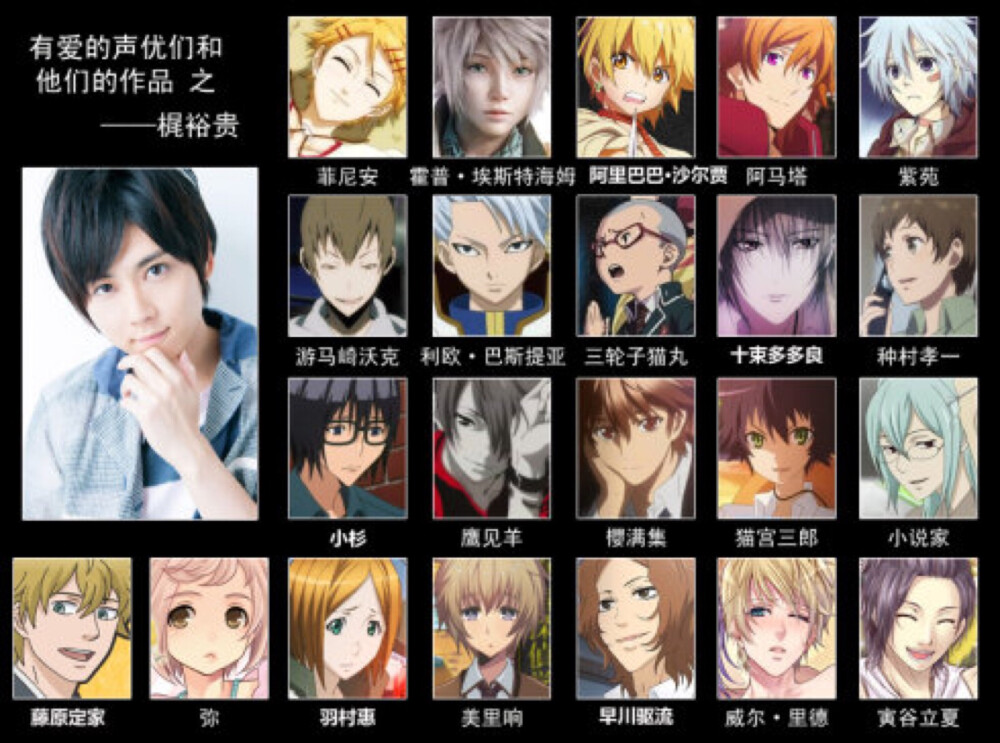 有爱的声优和他们的作品
