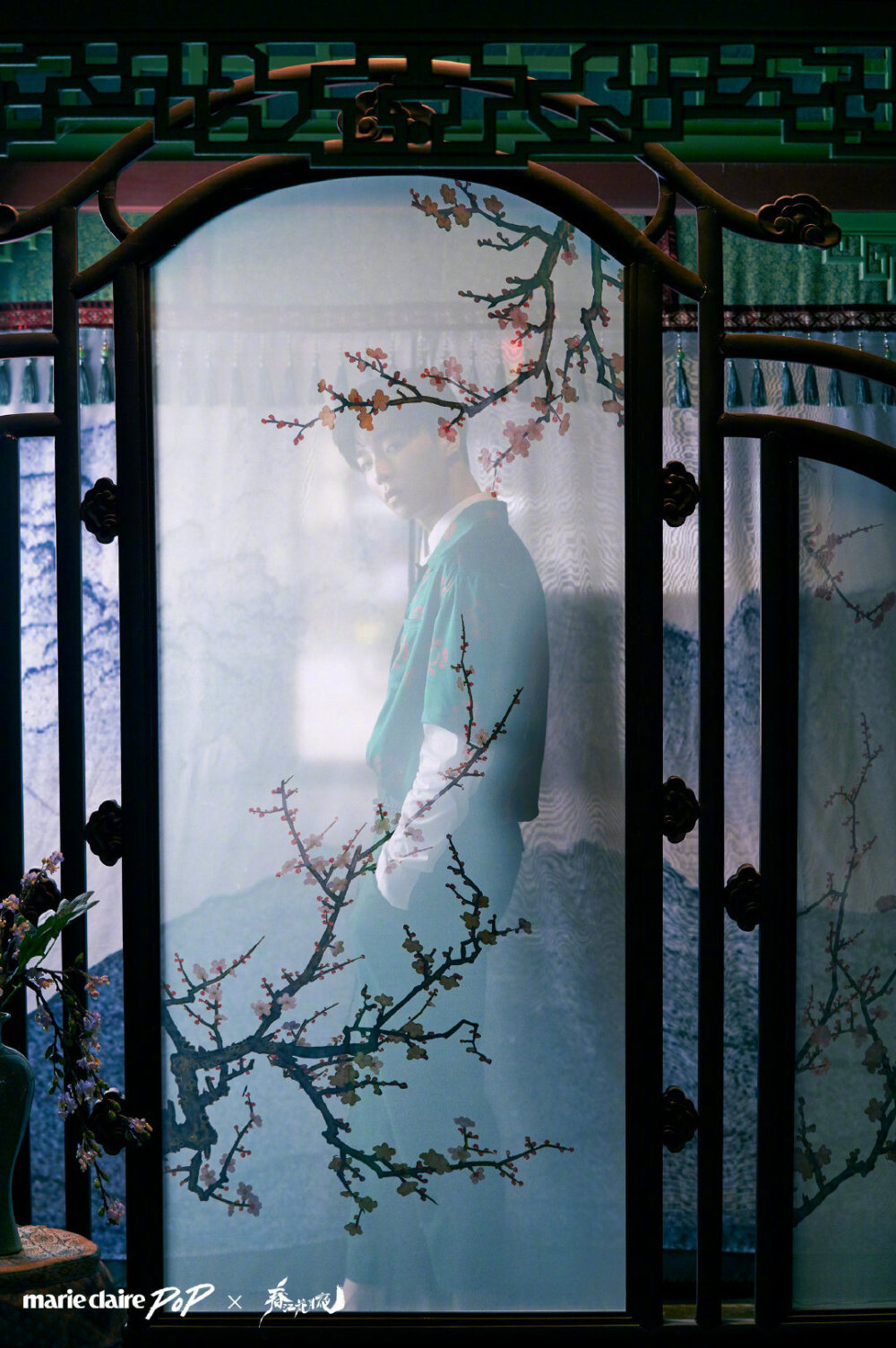 杂志时尚陈立农嘉人pop清新俊逸的古风少年