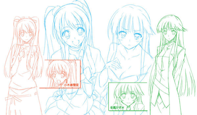 白色相簿2WHITE ALBUM2（小木曾雪菜，冬马和纱，北原春希）