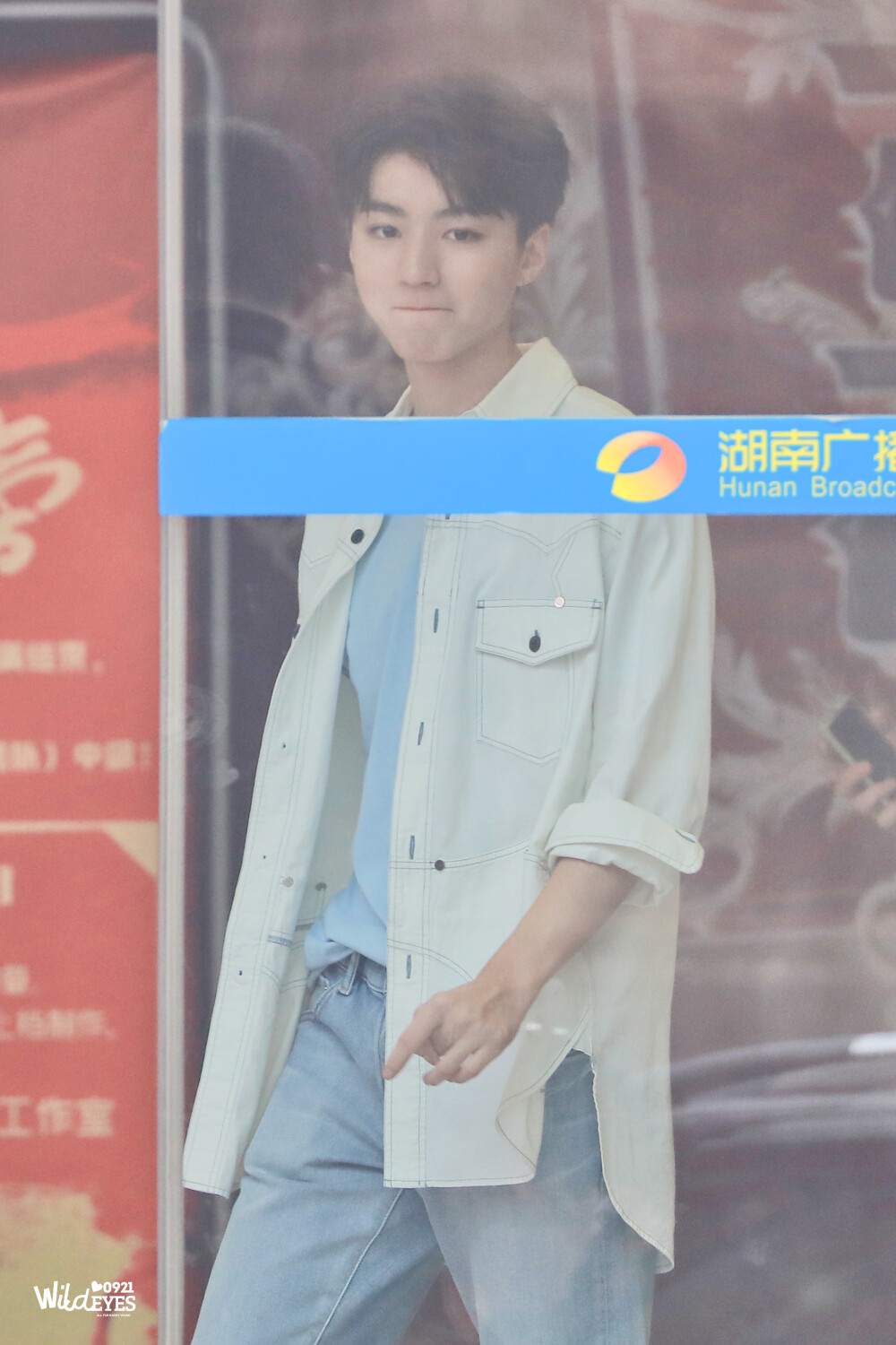 王俊凯×2019.07.23 《快本》22周年庆录制上下班×cr：logo