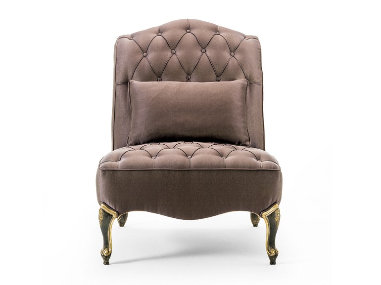 Tufted upholstered fabric armchair MG 3221 - OAK Industria Arredamenti