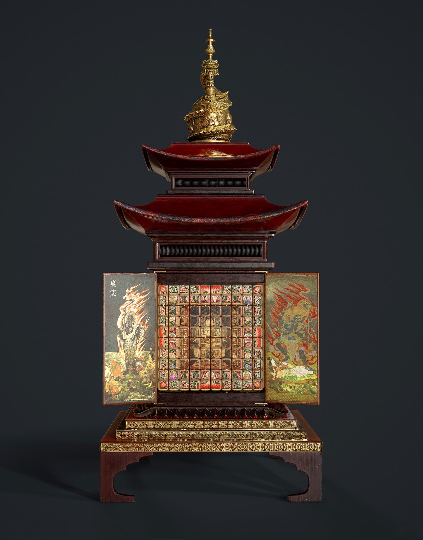 Camera obscure / Feudal Japan: The Shogunate / Prop Art and Gameplay, Aidin Salsabili : Modeling: Zbrush/Maya/Marvelous Designer &lt;br/&gt;Baking: Marmoset Toolbag 3 &lt;br/&gt;Texturing: Substance Painter/ Photoshop &lt;br/&gt;Rendering: Marmoset Toolba