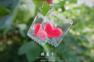 可爱少女心耳环