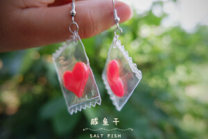 可爱少女心耳环
